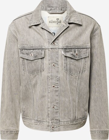 LEVI'S ® Overgangsjakke 'The Silvertab Trucker' i svart: forside