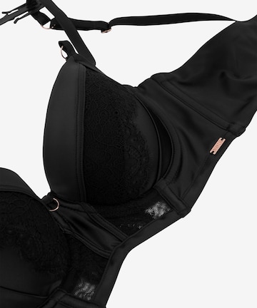 Hunkemöller - Balconette Soutien 'Nicole' em preto