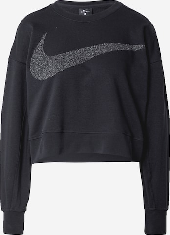 Sweat de sport NIKE en noir : devant