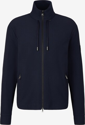 BOGNER Zip-Up Hoodie 'Joshi' in Blue: front