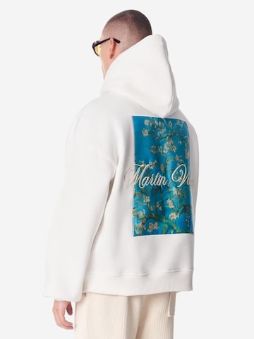 MARTIN VALEN Sports sweatshirt in White