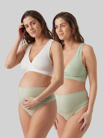 Bustino Reggiseno da allattamento 'Helene' di MAMALICIOUS in verde