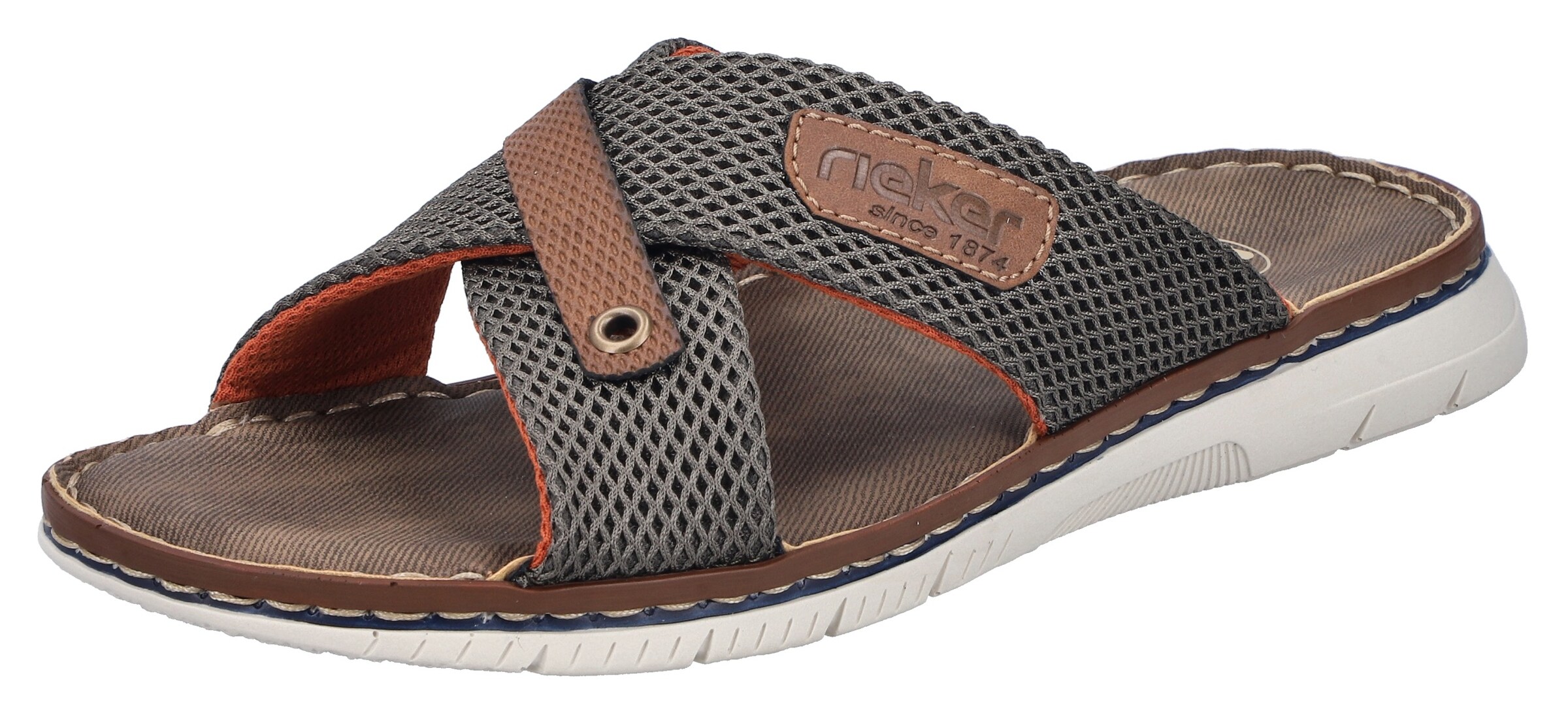 Mule Rieker en vert : devant