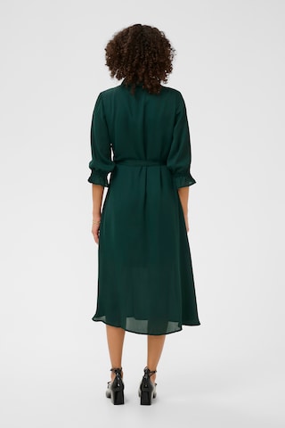 Kaffe Kleid in Grün