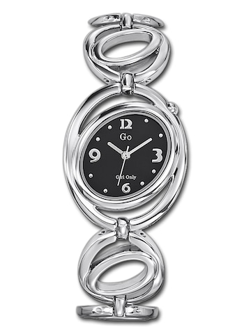GO GirlOnly Analog Watch in Silver: front