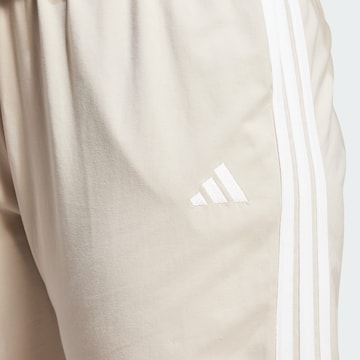 ADIDAS SPORTSWEAR Slimfit Sportbroek 'Essentials' in Beige