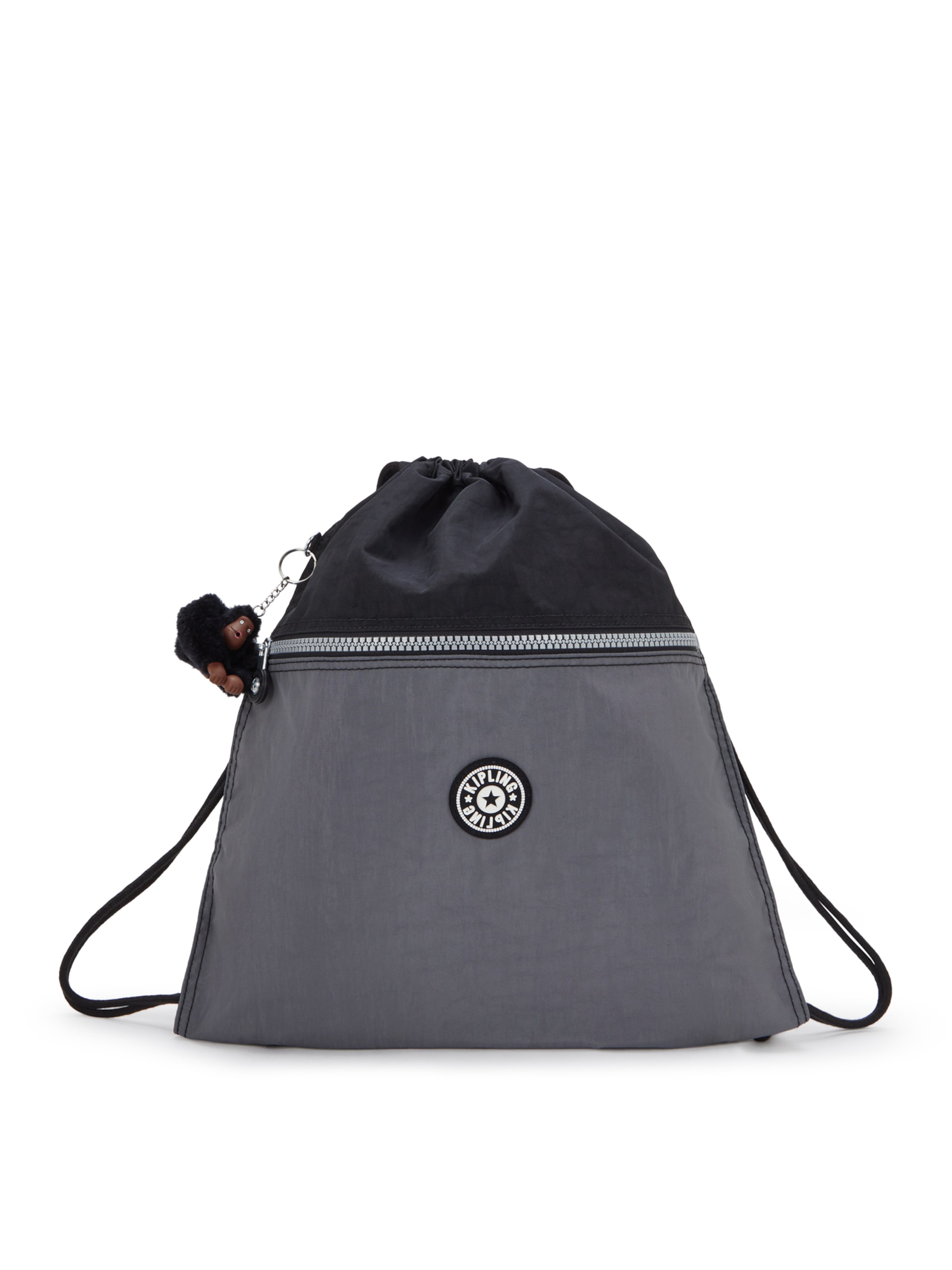 KIPLING Gymtas &#x27;Supertaboo&#x27; in Zwart: voorkant