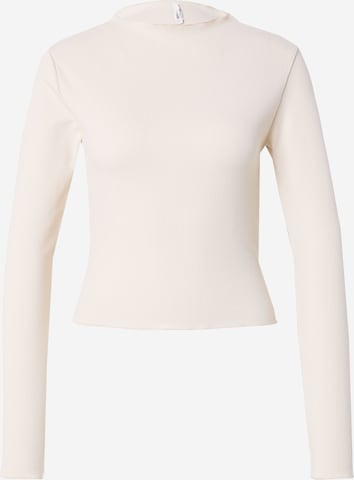 T-shirt 'ONLMADDY' ONLY en beige : devant
