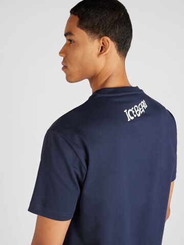 ICEBERG T-Shirt in Blau
