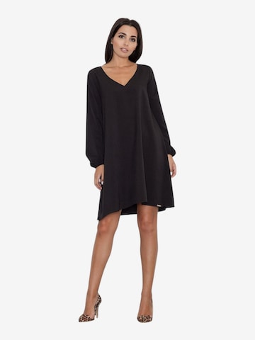 amorubi.com Kleid 'Dress 111069' in Schwarz: Vorderseite
