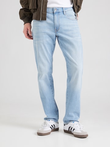 G-STAR Regular Jeans '3301' in Blauw: voorkant