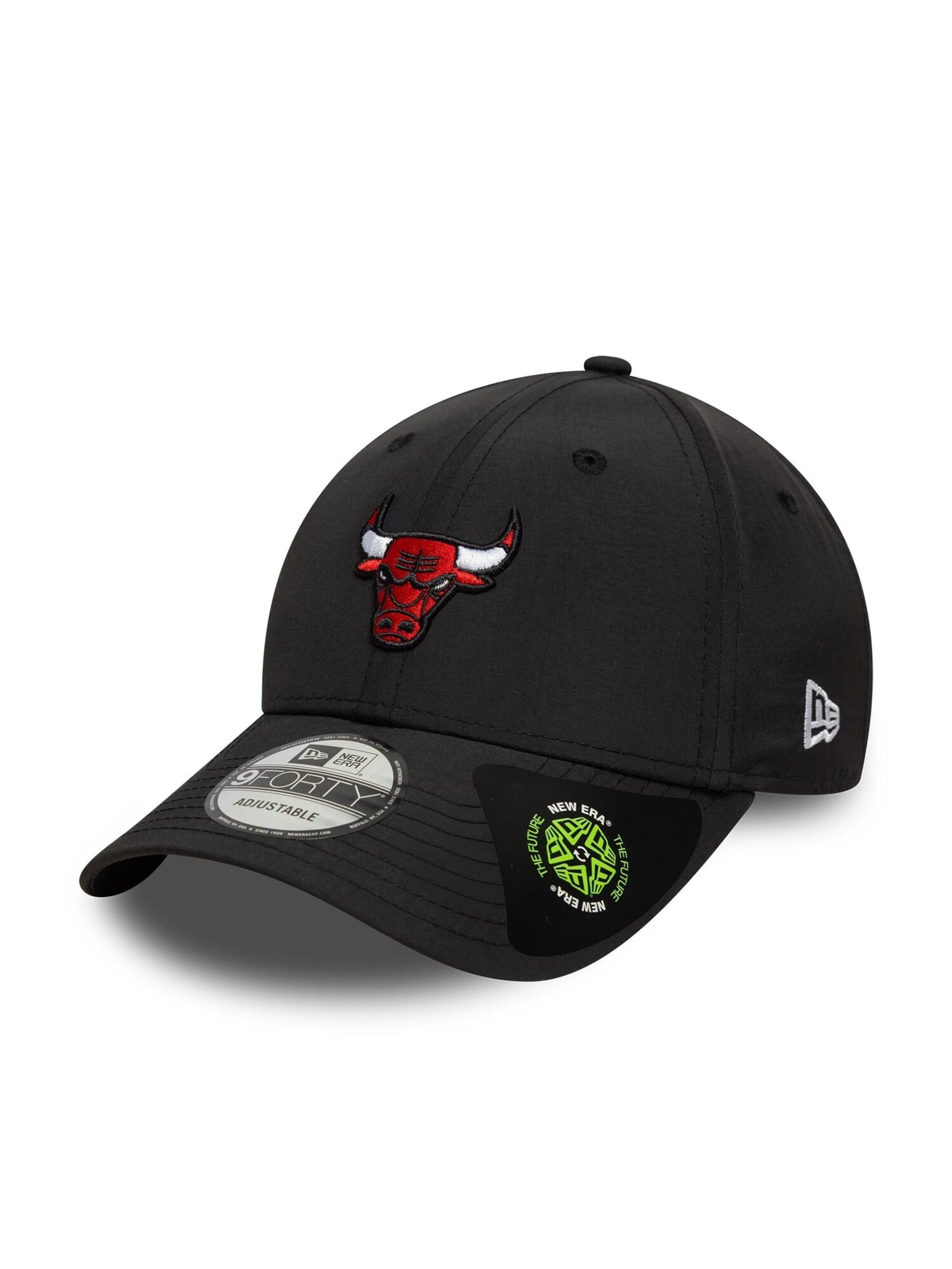 NEW ERA Athletic Cap '9FORTY Chicago Bulls NBA Recycled Midi' in 54-64 in Black, Item view