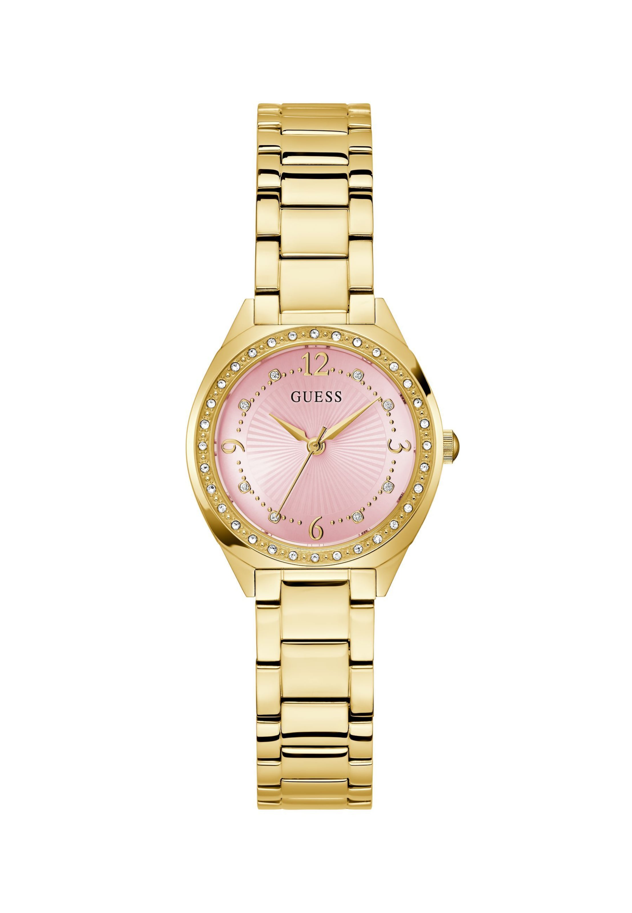 Orologio analogico 'Charlotte' di GUESS in oro: frontale