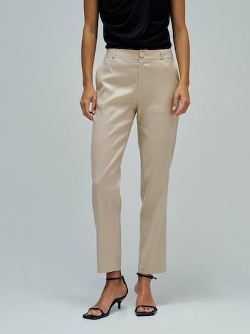 Salsa Jeans Slimfit Chino in Wit: voorkant