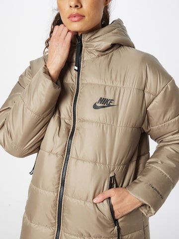 Nike Sportswear Zimný kabát - Zelená