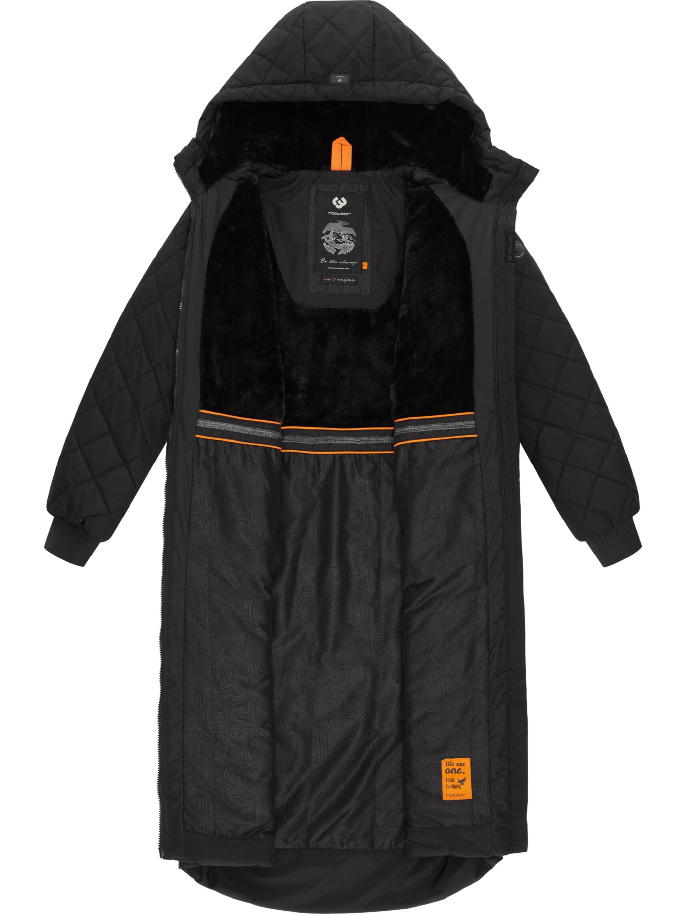 Ragwear Зимнее пальто 'Niran' в Черный