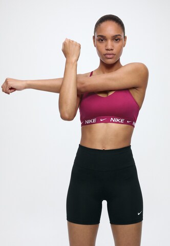 NIKE Bustier Sportmelltartók 'INDY' - lila