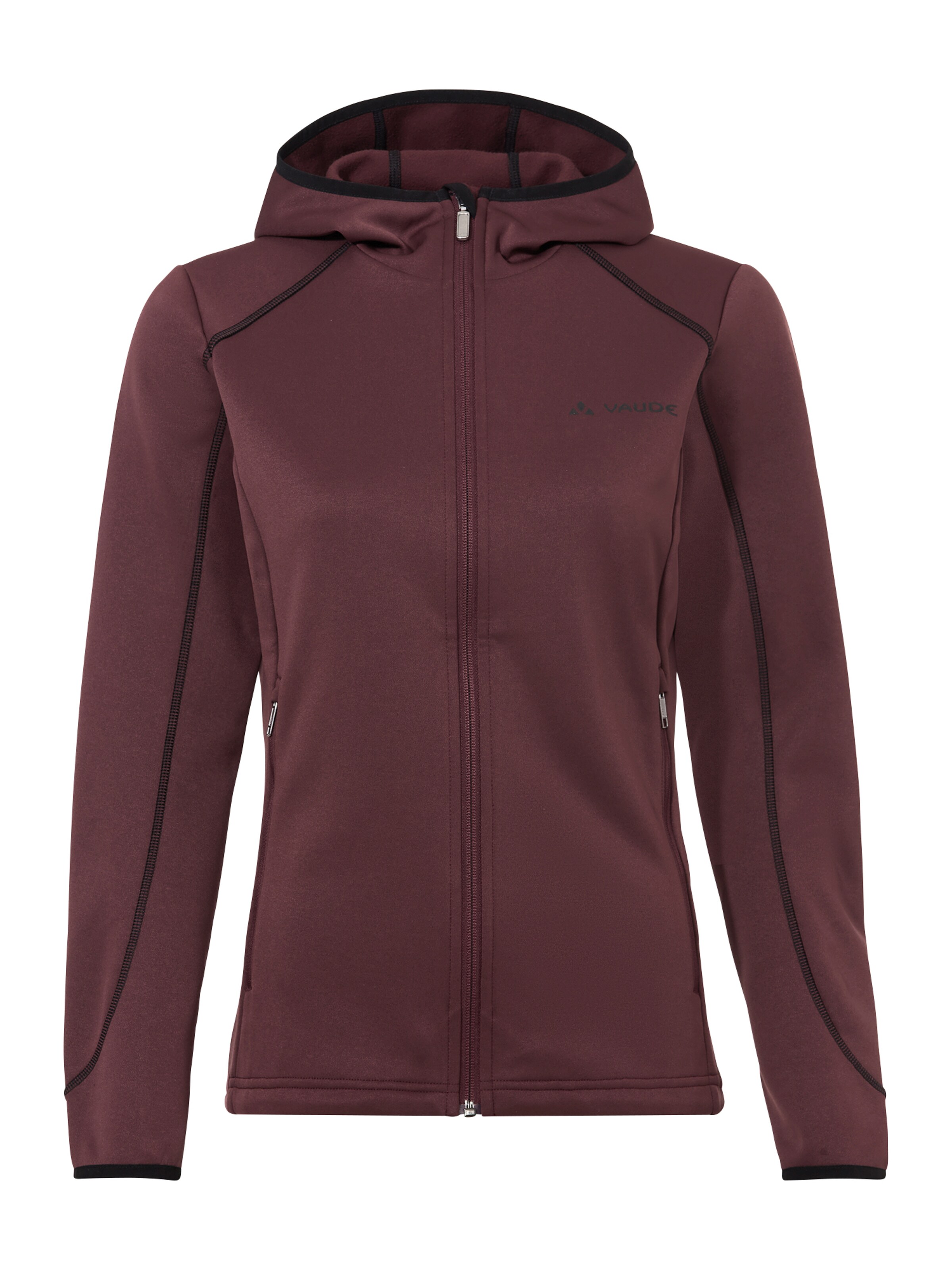 VAUDE Weatherproof jacket in Red / Bordeaux / Wine red, Item view