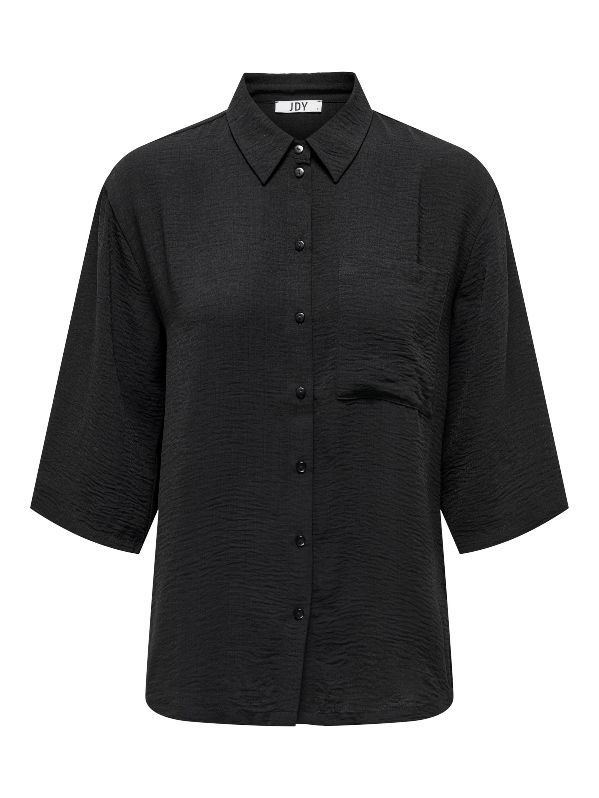 JDY Bluse 'Divya' i sort: forside