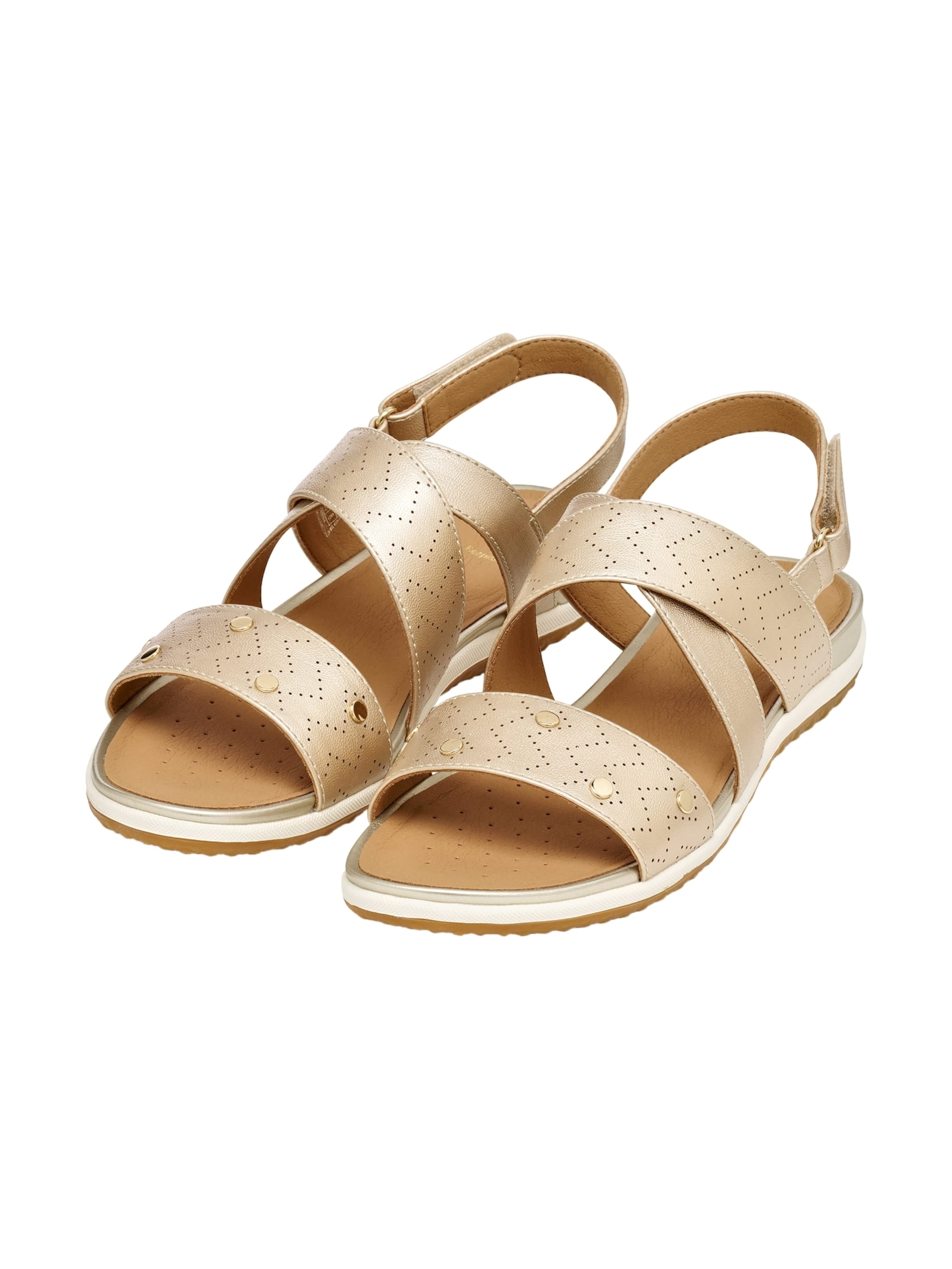 GEOX Sandale in Gold