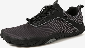 Freiluftkind Athletic Lace-Up Shoes 'Freiluftkind® – Overland' in Black: front