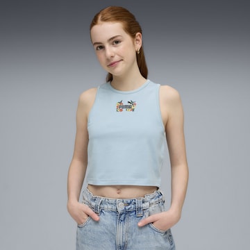 PUMA Top '90s' in Blauw: voorkant