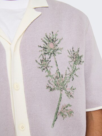 Only & Sons Cardigan 'ONSRun' i lilla