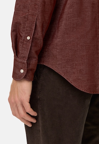 Coupe regular Chemise Boggi Milano en rouge