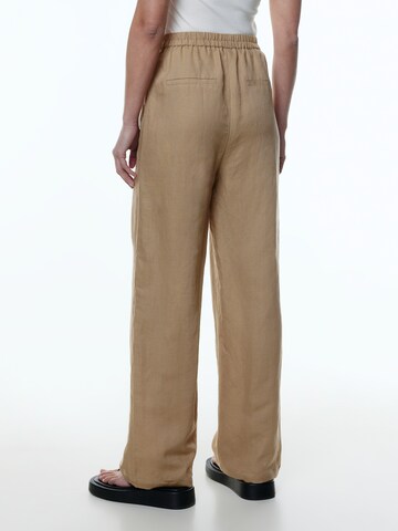 Wide Leg Pantalon 'Benja' EDITED en beige