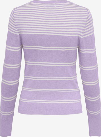 ONLY Sweater 'JULIE' in Purple