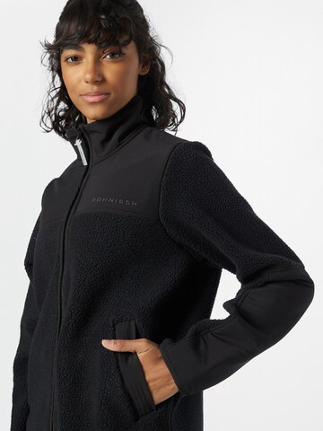 Röhnisch Athletic Fleece Jacket 'Phoebe' in Black