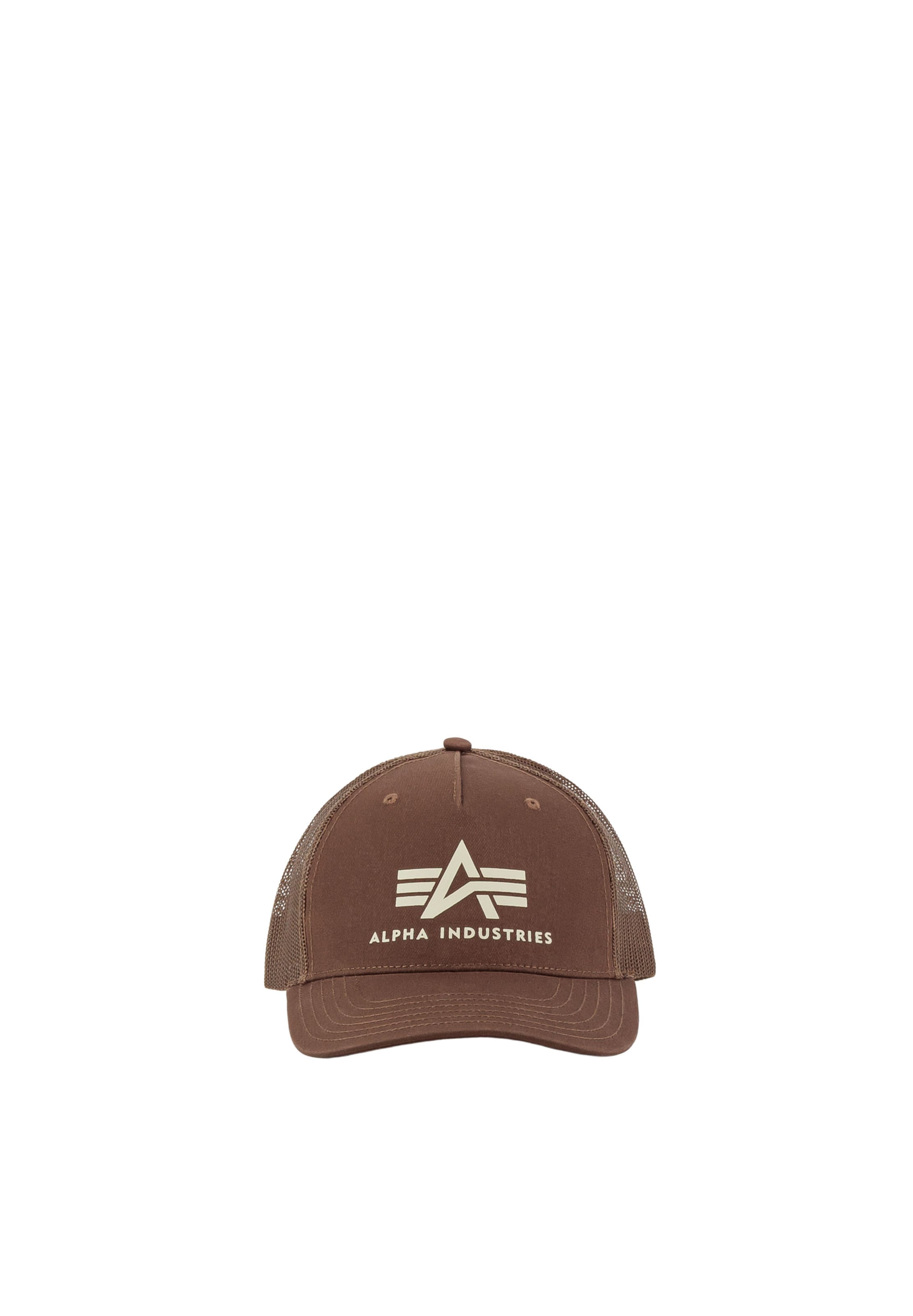 Cappello da baseball di ALPHA INDUSTRIES in marrone