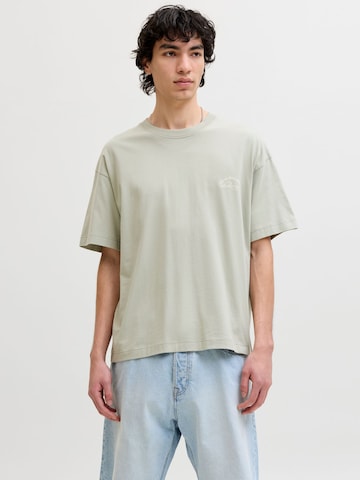 T-Shirt JACK & JONES en vert : devant