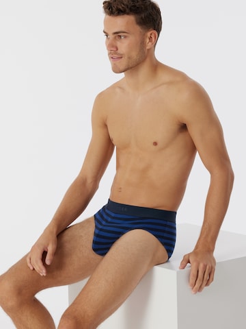 SCHIESSER Slip ' 95/5 ' in Blauw: voorkant