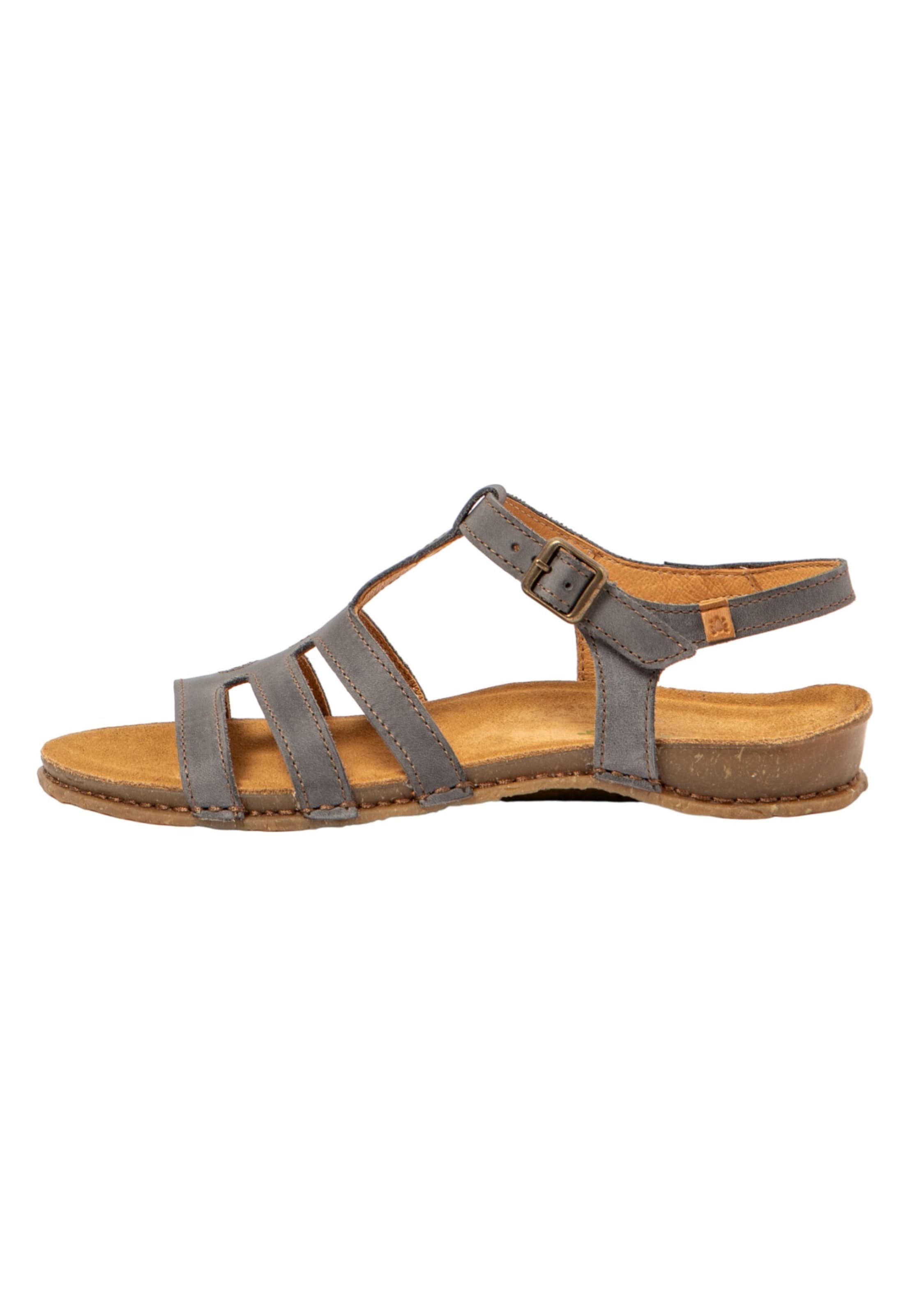 Sandales EL NATURALISTA en gris : devant