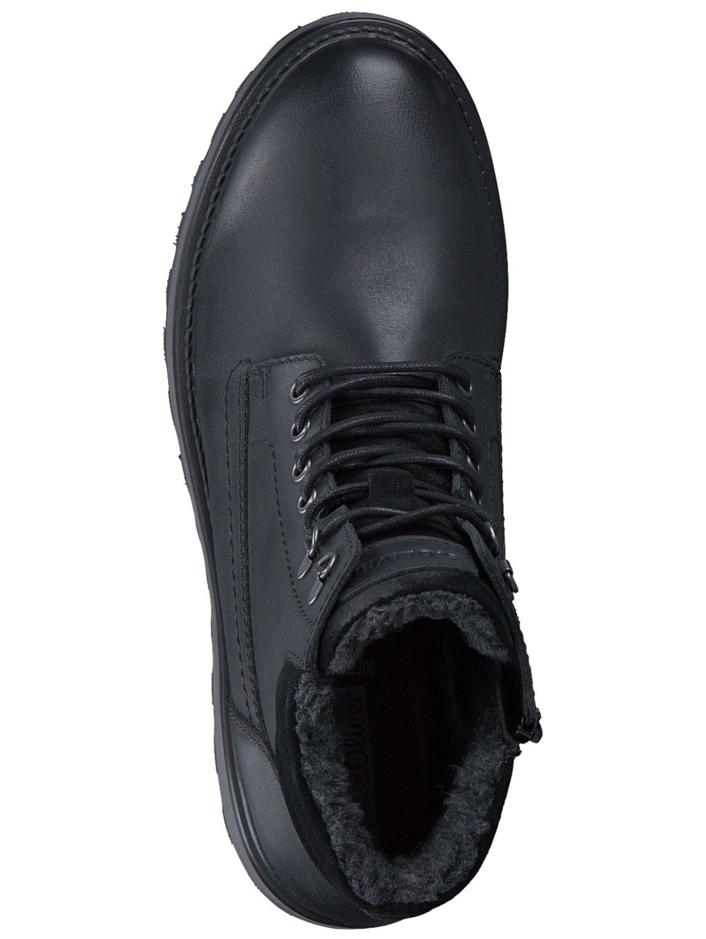 s.Oliver Veterboots in Zwart