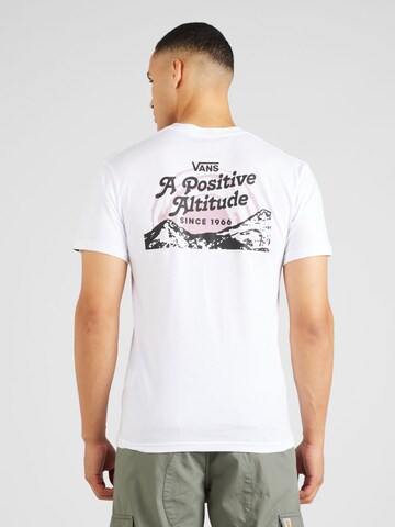 VANS Shirt 'POSITIVE ATTITUDE' in White