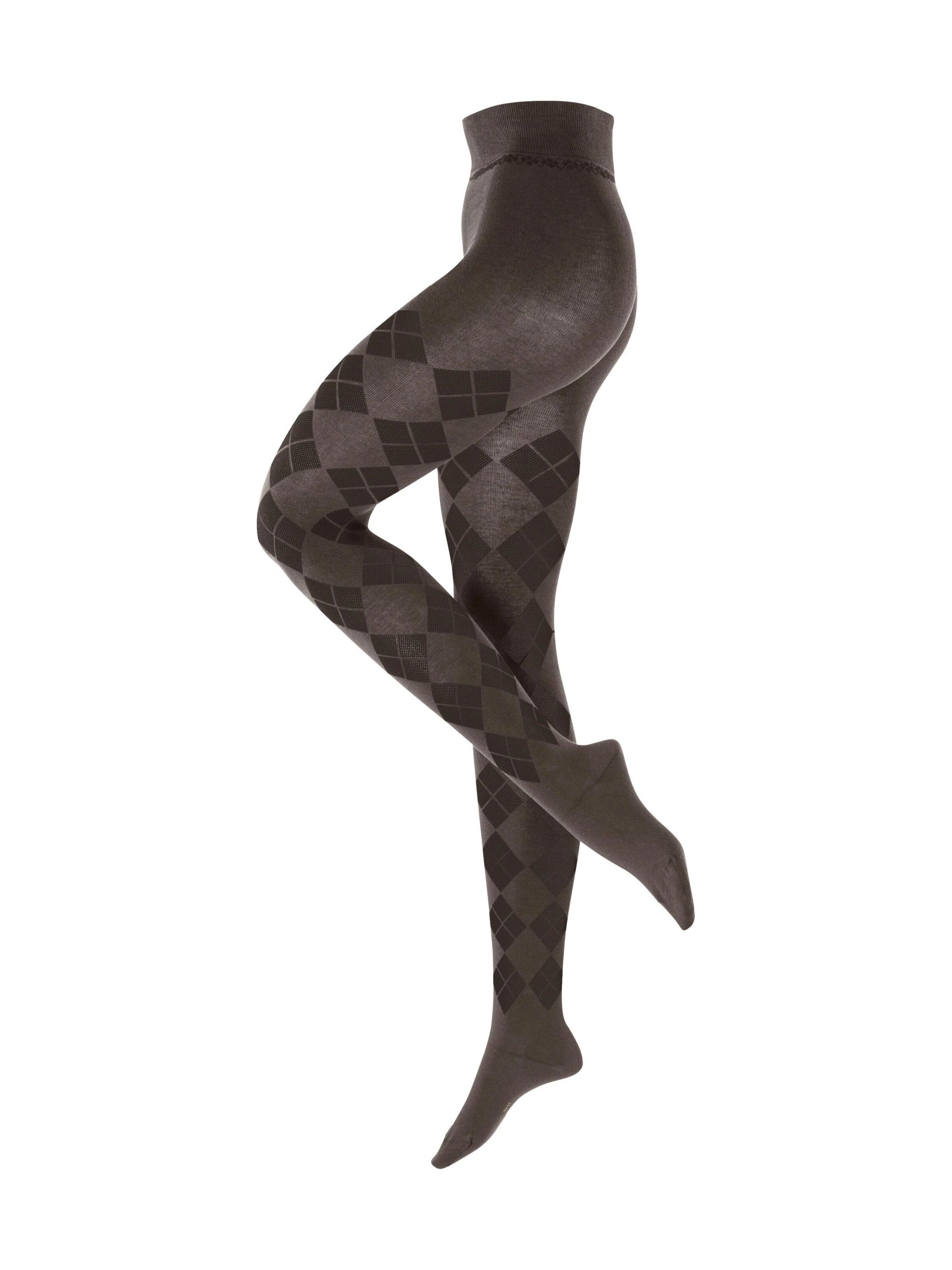 BURLINGTON Tights 'Elegant Essence' in Brown: front
