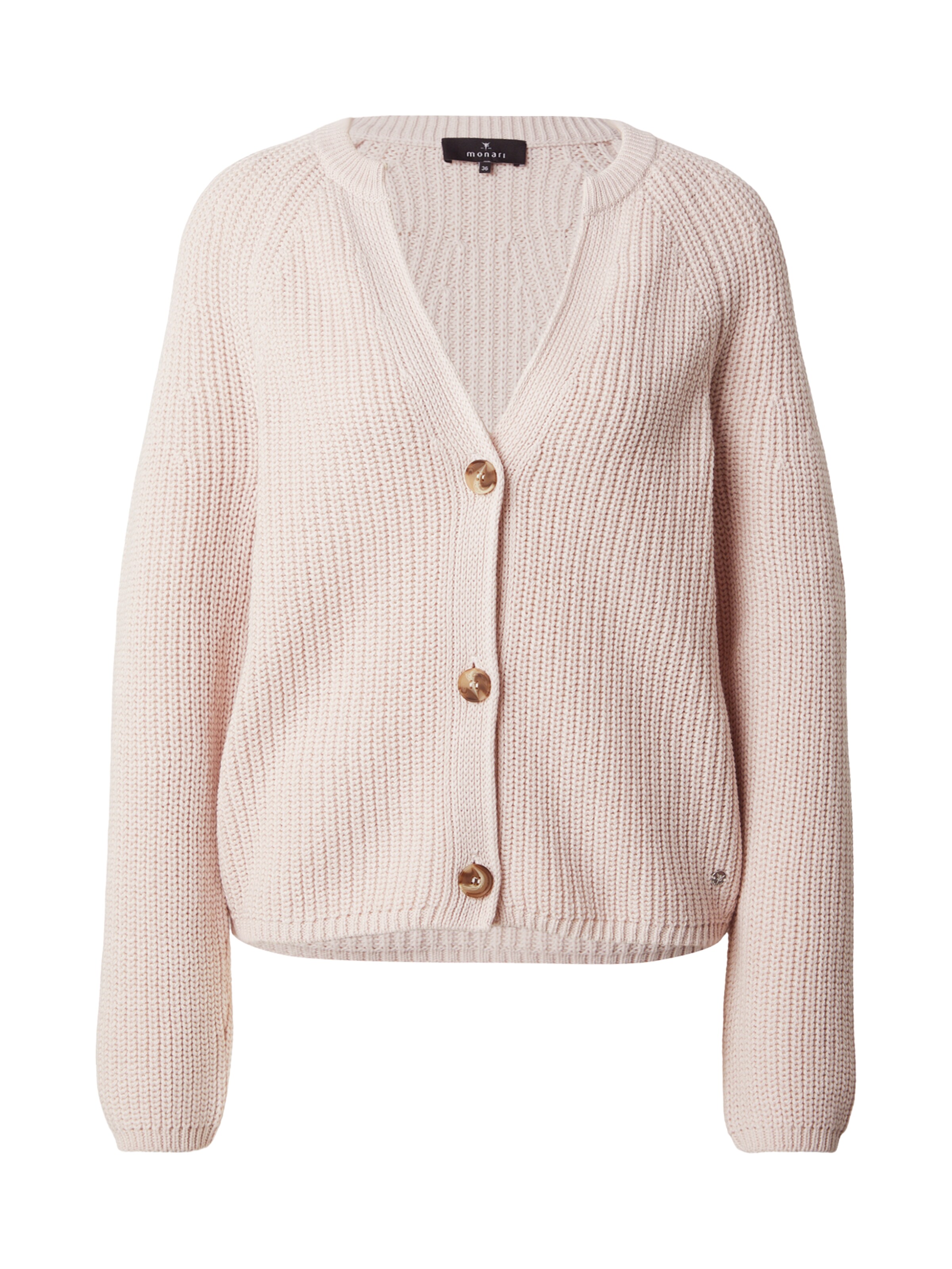 Cardigan monari en rose : devant