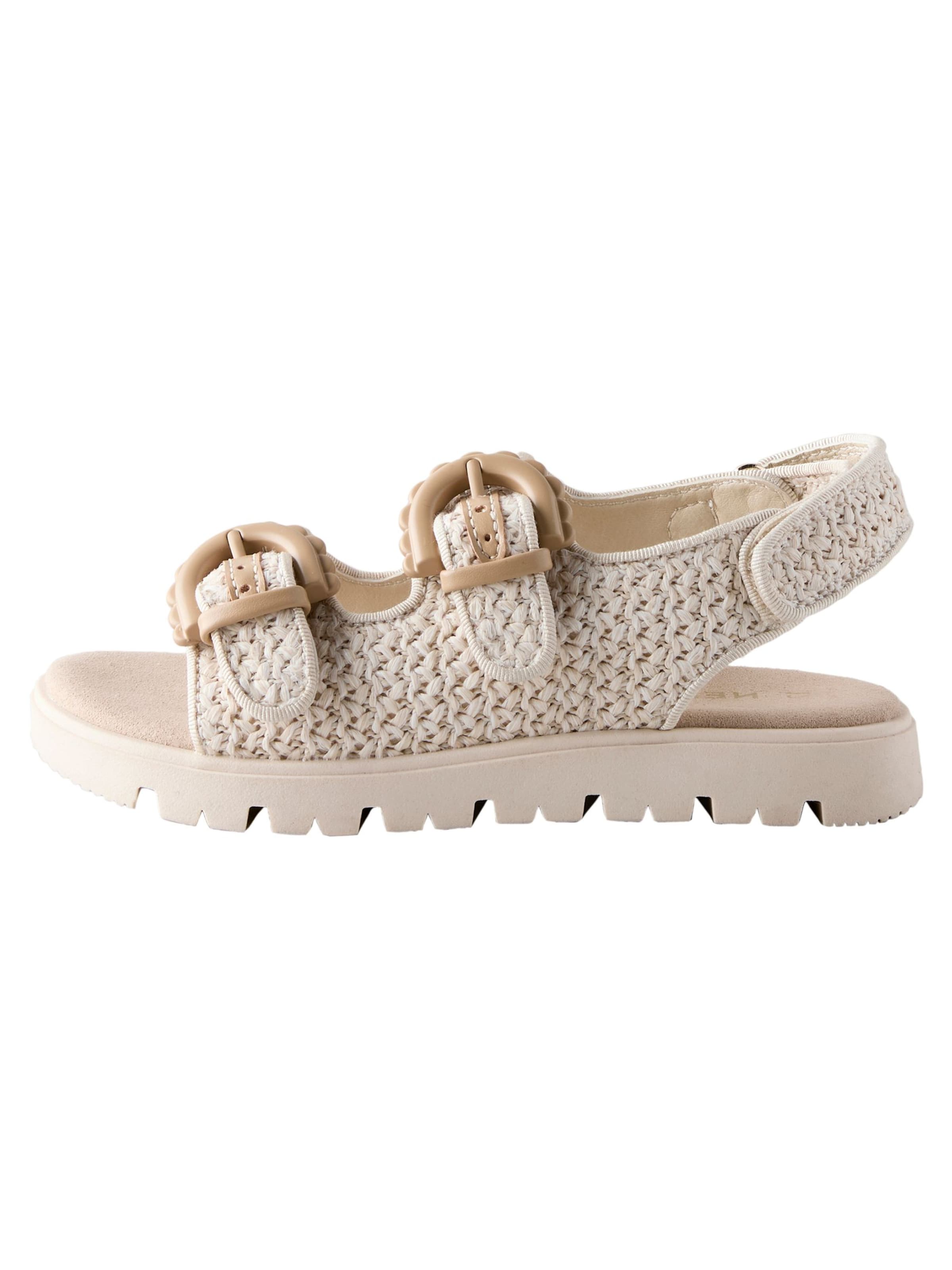 Next Szandálok - bézs: elől