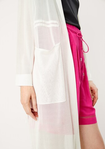 s.Oliver BLACK LABEL Knit Cardigan in White