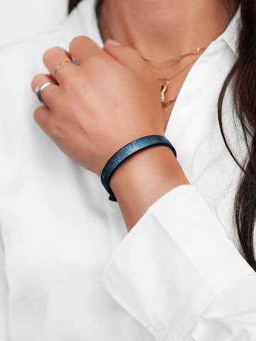 NiMa Atelier - Pulsera 'GEB STONE' en azul: frente