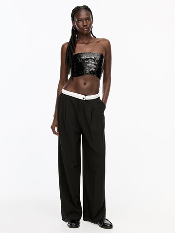 Pull&Bear Top | črna barva