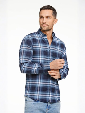 Lindbergh - Ajuste regular Camisa en azul