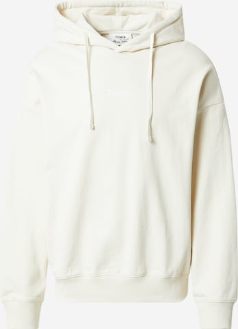 ABOUT YOU x Alvaro Soler Hoodie 'Nevio' in Beige: predná strana