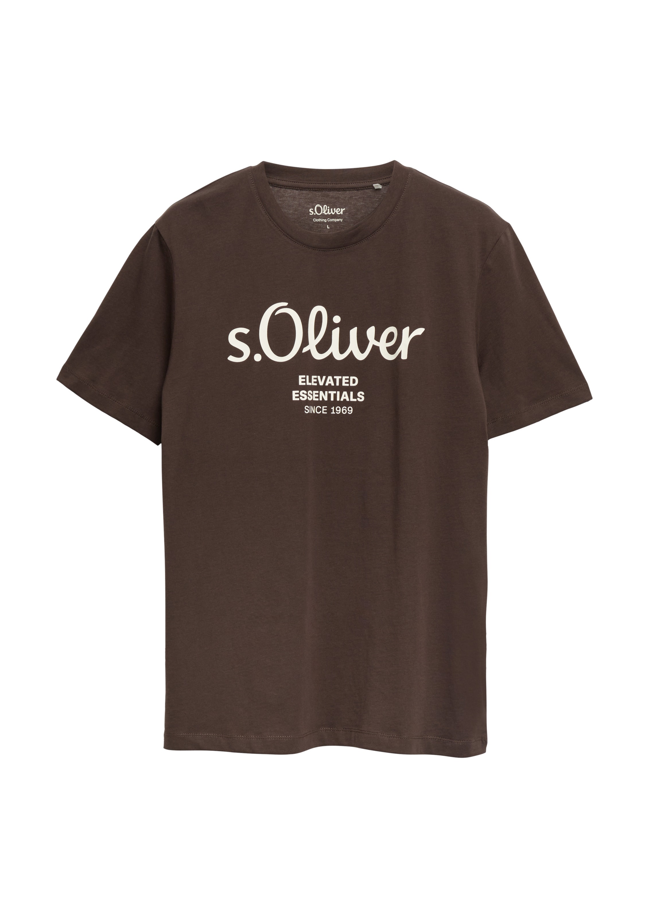 s.Oliver Shirt in Brown: front