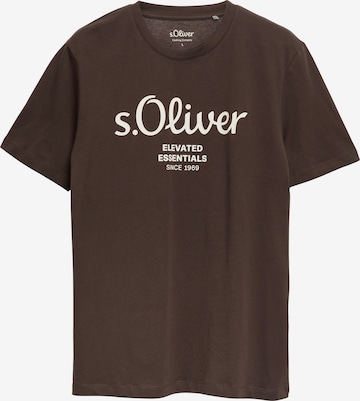 s.Oliver Shirt in Brown: front