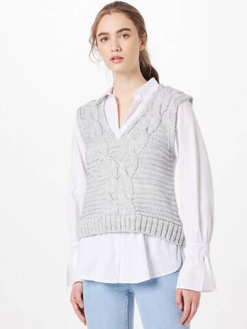 River Island Sweater in Grey: front