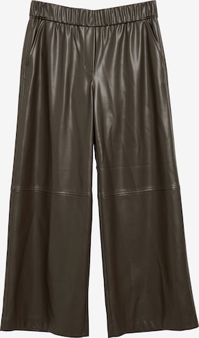 COMMA Wide Leg Hose in Braun: Vorderseite