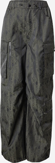 Copenhagen Muse Cargo trousers 'WOOD' in Anthracite / Dark green, Item view